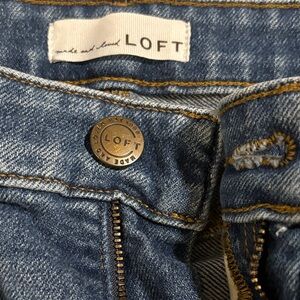 LOFT Classic Blue Denim Pants Size 27/4